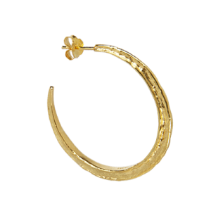 NOMAD HOOPS (GOLD-PLATED)